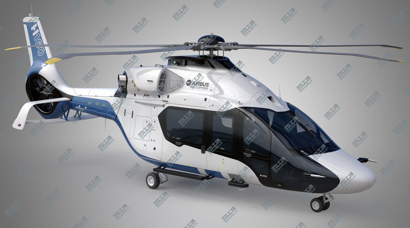 images/goods_img/202104021/Airbus Helicopter H160 -  Eurocopter EC 160 with cockpit and interior model/2.jpg
